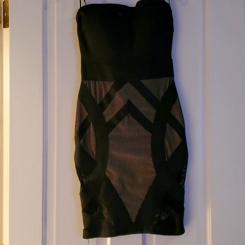 Bebe Black mini dress